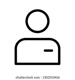 avatar line icon