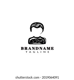 logotipo de avatar plantilla de diseño humano ilustración vectorial moderna