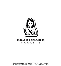 avatar logo icon design flat modern vector illustration