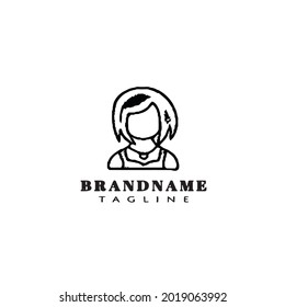 avatar logo icon design logos modern vector illustration