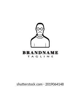 plantilla de diseño de icono de logotipo de avatar negocios de vectores modernos