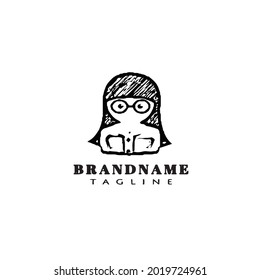 Avatar Logo Symbol Design Vorlage moderne Vektorcute