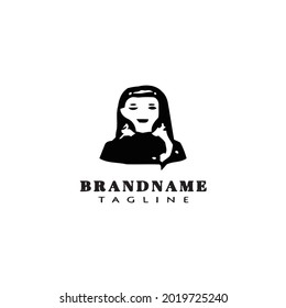avatar logo icon design template modern vector simple