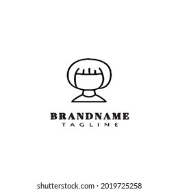 avatar logo icon design template modern illustration