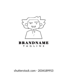 avatar logo icon design template modern vector illustration