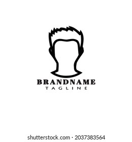 avatar logo icon design template modern vector illustration