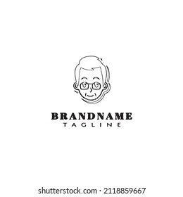 avatar logo icon design template modern vector illustration