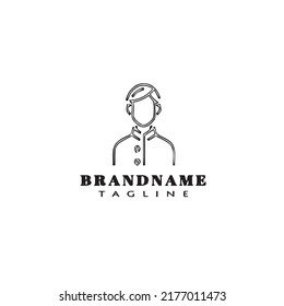 avatar logo icon design template modern vector illustration