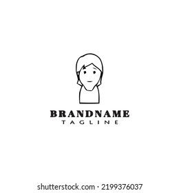 avatar logo icon design template modern vector illustration