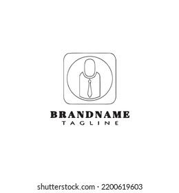 plantilla de diseño de icono de logotipo de avatar ilustración de concepto moderna