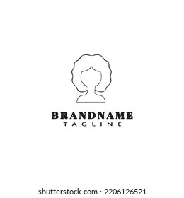 avatar logo icon design template modern vector illustration