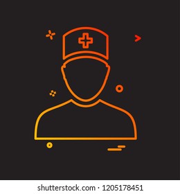 Avatar male icon design vector
