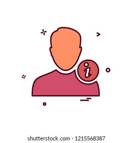 Avatar male icon design vector