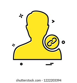 Avatar male icon design vector