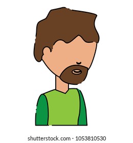 avatar man with beard