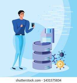 Avatar man and big data design