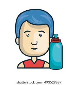 avatar man cartoon
