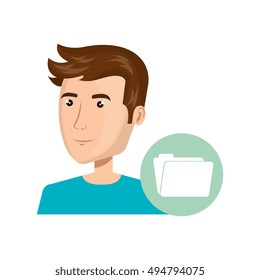 avatar man cartoon
