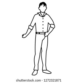 Avatar man design