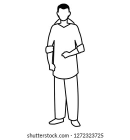 Avatar man design