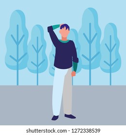Avatar man design