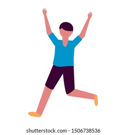 Avatar of a man design, Boy male person human and attractive theme Vector illustration