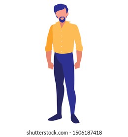 Avatar man design vector illustration