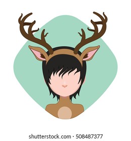 Avatar of man dressed as reindeer