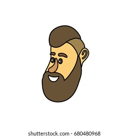 avatar man face with hairstyle design