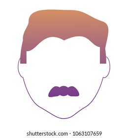 avatar man face icon