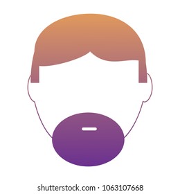 avatar man face icon