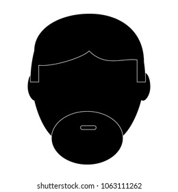 avatar man face icon