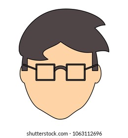 avatar man face icon