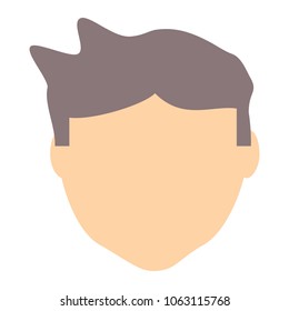 avatar man face icon