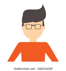 avatar man with glasses