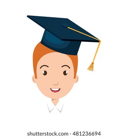 avatar man with graduation cap