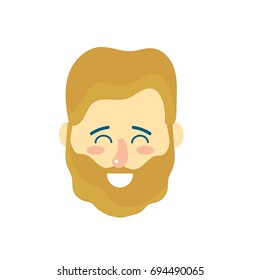 avatar man head with hairstyle design
