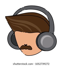 avatar man head icon