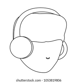 avatar man head icon
