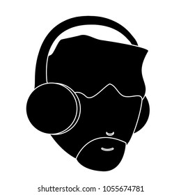avatar man head icon