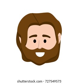 avatar man head to social user