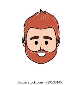 avatar man head to social user