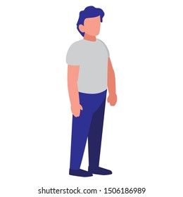 avatar man icon vector illustration