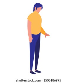 avatar man icon vector illustration