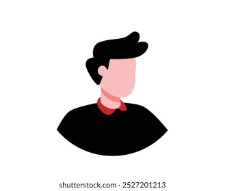 Avatar Man icons or symbols, Vector Illustrator file.