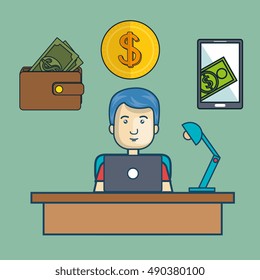 avatar man and money design