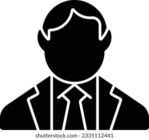 avatar man profile people user Glyph
