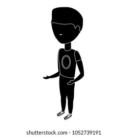 avatar man standing design