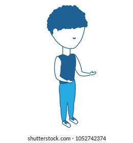 avatar man standing design