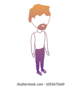 avatar man standing design